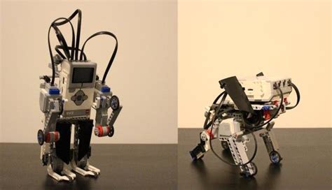 The Lego Mindstorms EV3 humanoid (left) and the Lego Mindstorms robot... | Download Scientific ...