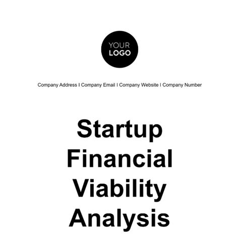 Startup Financial Management And Projections Templates Edit Online