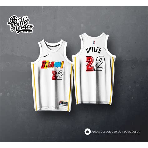 2023 MIAMI WHITE CITY EDITION FULL SUBLIMATION HG JERSEY Shopee