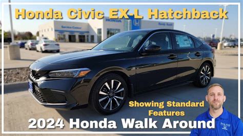 Honda Civic Exl Hatchback Walkaround Standard Features Youtube