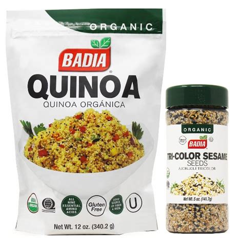 Organic Quinoa Tricolor Sesame Seeds Bundle Bodega Badia