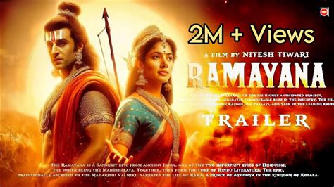 Ramayan Part Trailer I Ranbir Kapoor As Shree Ram Newmovie