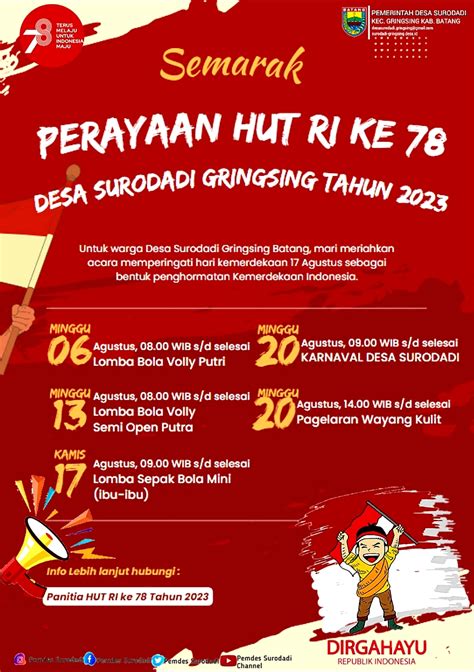 Desa Surodadi Galeri Info Kecamatan