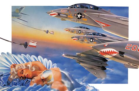 Dawn Patrol 1979 By Philip Castle Airbrush Art Nose Art Airbrush