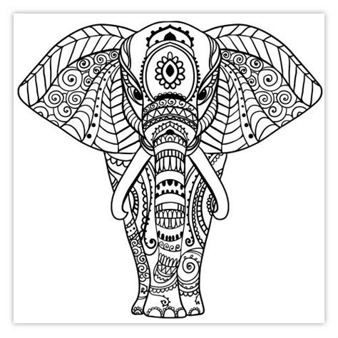 Mandala Elephant Drawing at GetDrawings | Free download