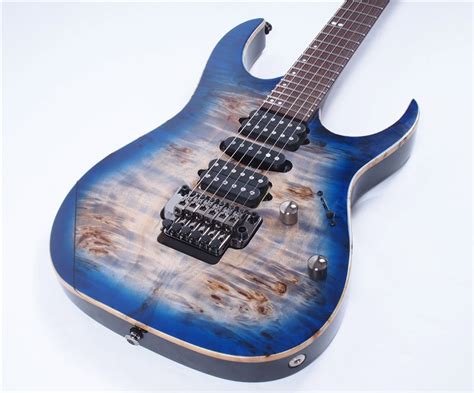 Ibanez Rg Pbz Premium Cerulean Blue Burst