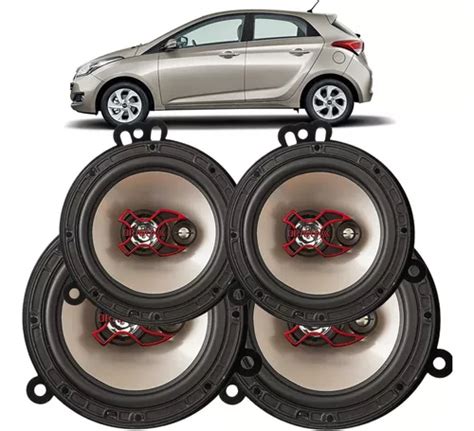 4 Alto Falante Bravox 6 200 W Rms Hyundai Hb20 Hb 20 Parcelamento Sem