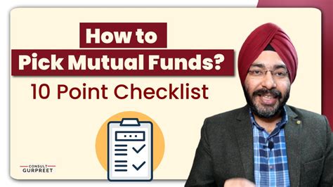 10 Things To Consider While Choosing Mutual Fund Scheme To Invest How