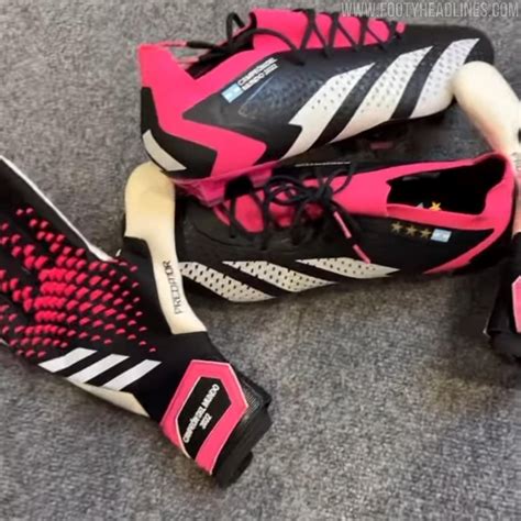 Argentina Keeper Emiliano Martinez Receives Adidas Predator 3-Stars