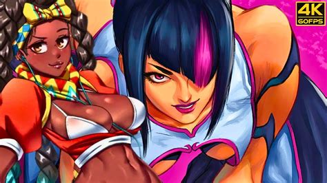 Street Fighter 6 Juri Vs Kimberly Sf6 Free Camera Fighting Games In