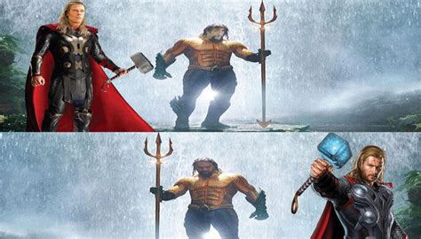 Thor And Aquaman Vs Thor And Aquaman By Steveirwinfan96 On Deviantart