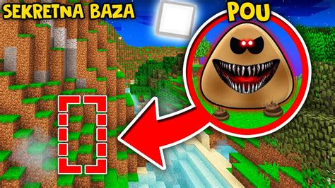 Sekretna Baza Pou Odkryta W Minecraft Gplay Lumi Youtube