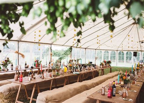 Marquee Festival Field Wedding In Kent Live Music And Glitter