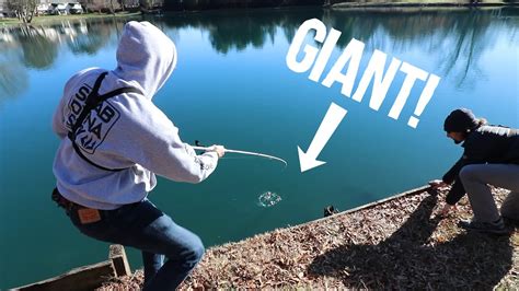 Fishing Urban Ponds For Giant Bass With Fletcher The Fisherman Youtube