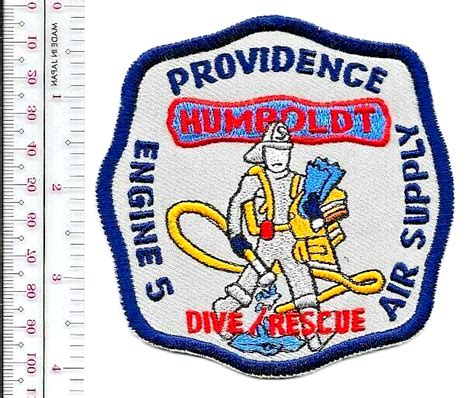 Providence Fire Department Pfd Fire Engine 5 Scuba Dive Rescue Team Ri