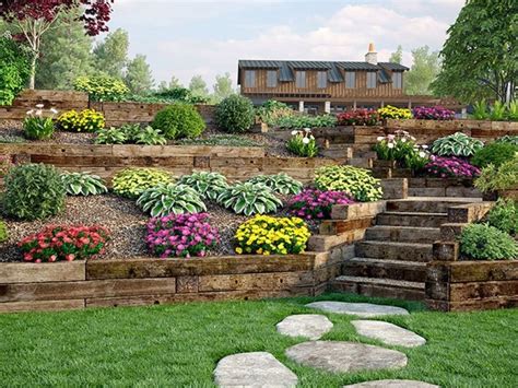 Pin By Gill Membery On Landscape Hillside Backyard Hill Landscaping