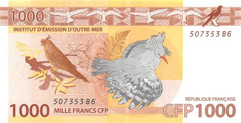 French Pacific Territories Banknotes