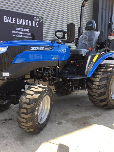 New Solis 26 HST Compact Tractor Bale Baron UK