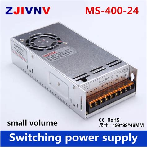 High Quality 400w 24v 16a Single Output Mini Size Switching Power Supply Small Volume Ac Dc