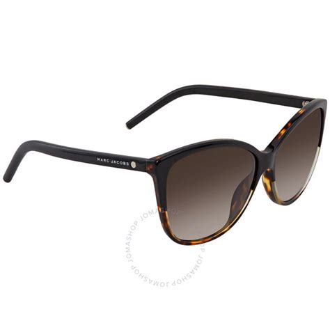 Marc Jacobs Polarized Brown Gradient Cat Eye Ladies Sunglasses Marc69s0wr758 716736107158