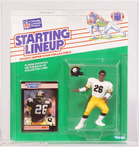 1989 Kenner Starting Lineup NFL Carded Sports Figure Rod Woodson