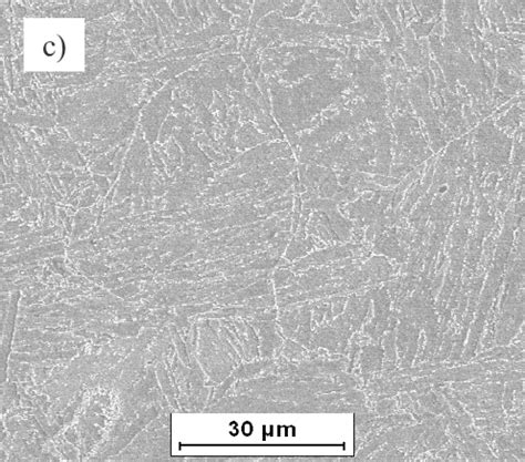 Tempered Martensite Microstructure