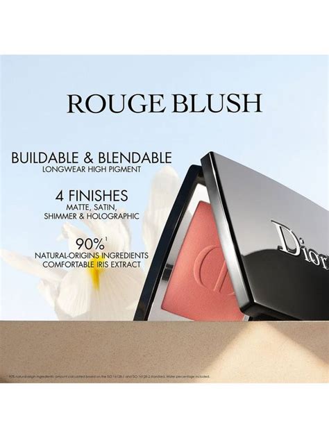 DIOR Rouge Blush, 999 Satin