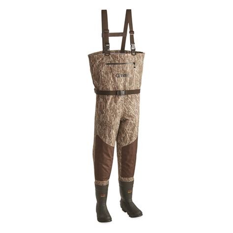 Guide Gear Mens Breathable Bootfoot Chest Waders 800 Gram Sportsman