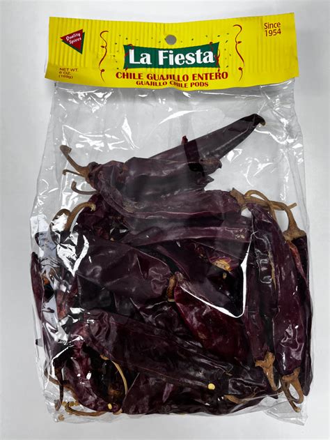 La Fiesta Chile Guajillo Entero Whole Guajillo Chile 169g Unimarket