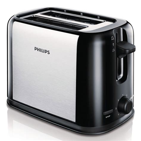 Тостер Philips Philips HD 2586/20, черный, серебристый купить по ...