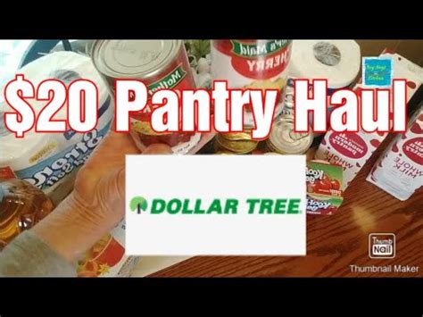 20 Prepper Pantry Haul Dollar Tree Preps YouTube