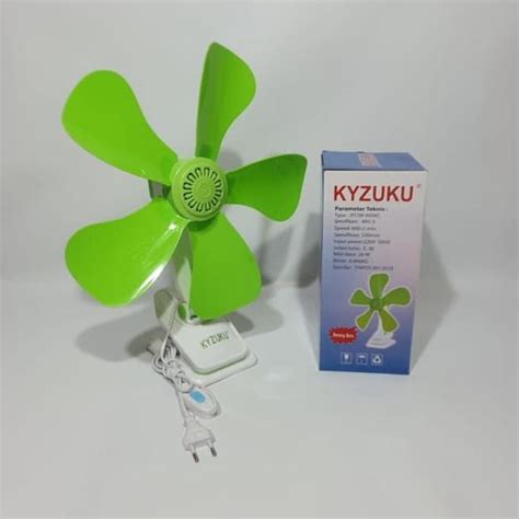 Jual Kyzuku Watt Kipas Angin Duduk Jepit Dinding Clip Fan Kyzuku