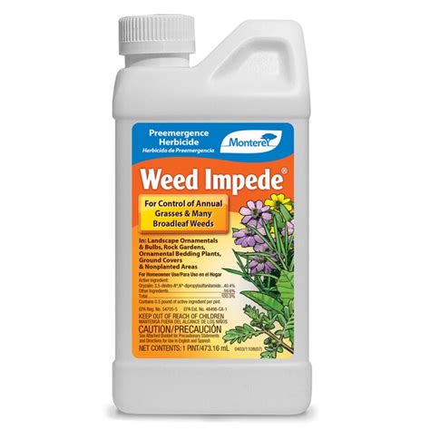 Monterey 16 Fl Oz Concentrate Pre Emergent Herbicide In The Weed Preventers Department At