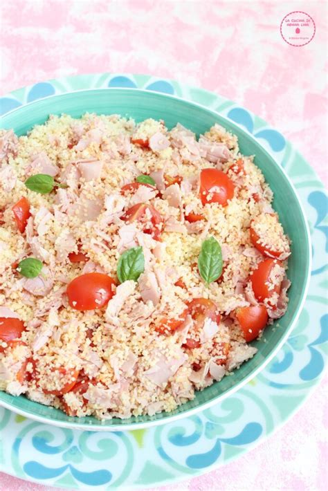 Cous Cous Estivo Con Cotto E Pomodorini La Cucina Di Nonna Lina Di