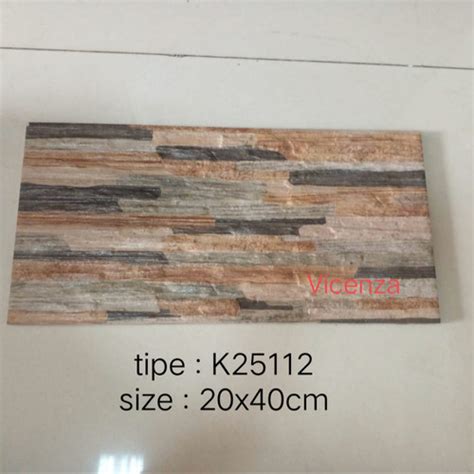 Jual Granit Vicenza Motif Batu Alam 20x40cm K25112 Jakarta Utara