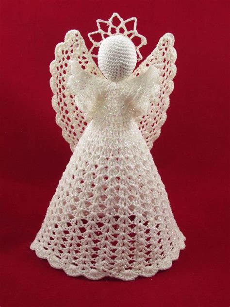 Christmas Tree Angel Crochet By Treasuresbylori On Etsy 9C4