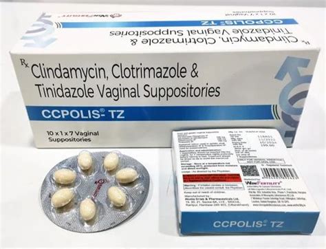 Clindamycin Clotrimazole Suppositories Strength 100 Mg 100 Mg At Rs