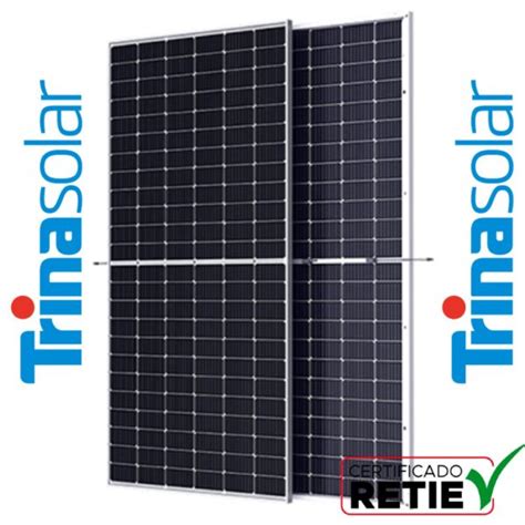 Panel Solar W Monocristalino Trina Solar Eco Green Solar