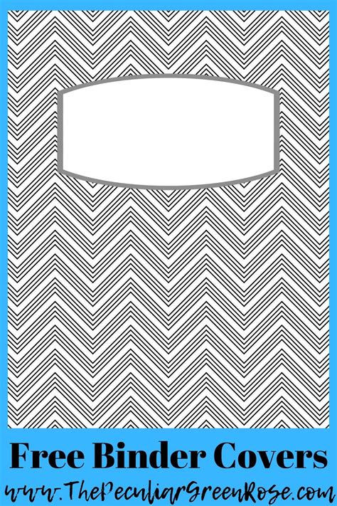 Free Printable 12 Binder Spine Inserts