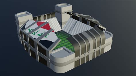 3D Football Stadium - Iraq - TurboSquid 1882202