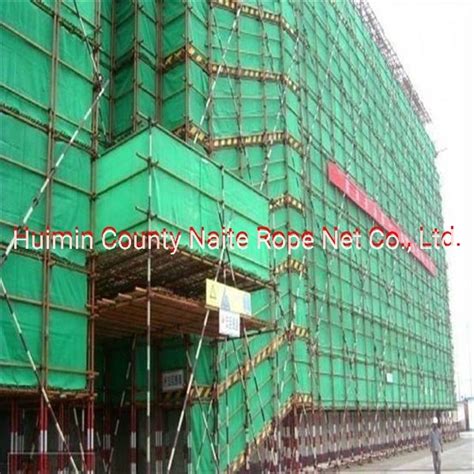 Heavy Duty 250GSM Debris Netting Scaffold Netting Construction Safety