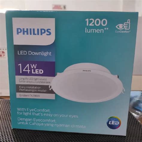 PHILIPS LED DOWNLIGHT ERIDANI DL190B 14W Lakuaja