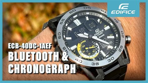 Unboxing The Casio Edifice ECB 40DC 1AEF YouTube