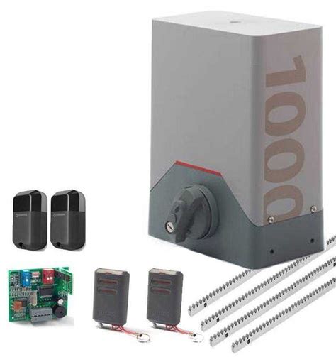 Kit Motor Erreka Rino Electromec Nico V Para Puertas Correderas