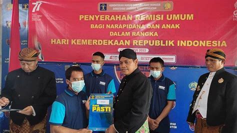 182 Warga Binaan Lapas Kelas IIB Klaten Dapat Remisi Di HUT Ke 77 RI