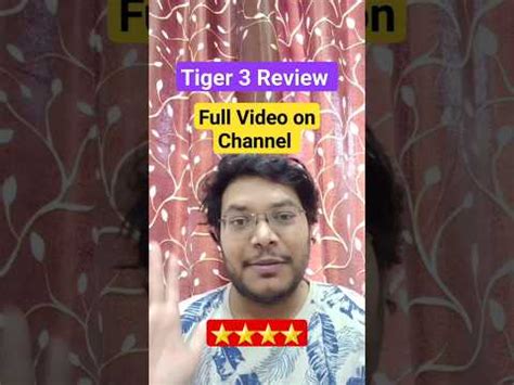 Tiger Review Tiger Movie Review Tiger Public Reaction Shorts