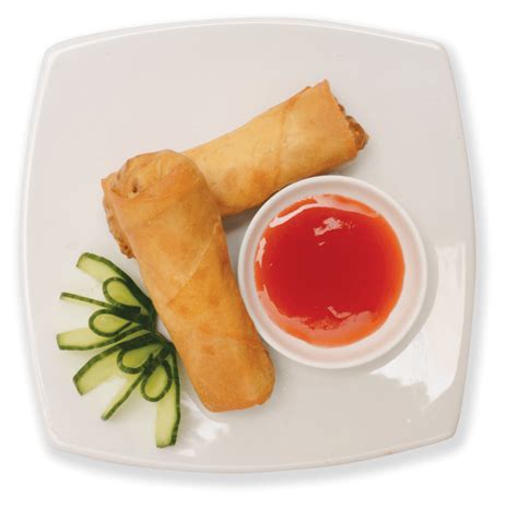 Crunchy Spring Rolls Snack Asian Appetizer Crispy Png