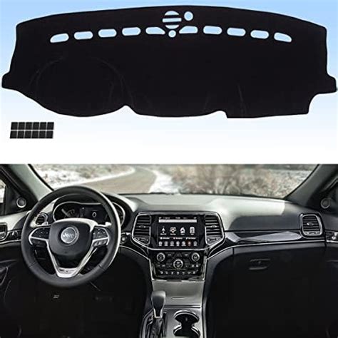 Auqdd Dashboard Dash Cover Flannel Dash Mat Custom Compatible With 2011 2021 Je Ep