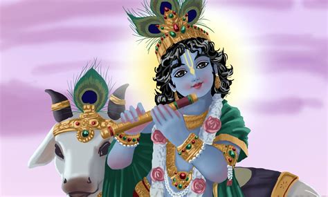 Cute Krishna Wallpapers Wallpaper Cave