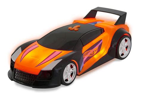 Hot Wheels Color Crashers Toy Race Car, Impact-Activated Light & Sound ...